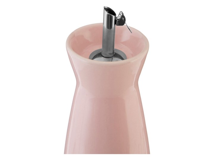 Zestaw 2 różowych butelek kamionkowych na olej i ocet Premier Housewares, 528 ml Stal nierdzewna Zestaw do przypraw Pojemnik na ocet i oliwę Kategoria Przyprawniki