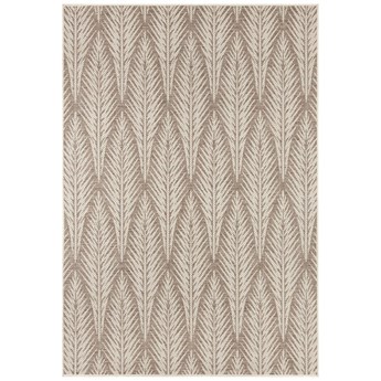 Brązowobeżowy dywan odpowiedni na zewnątrz NORTHRUGS Pella, 200x290 cm