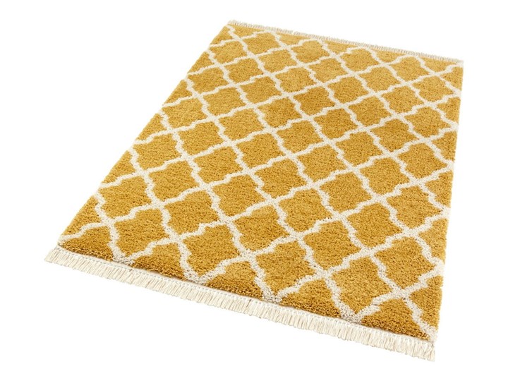 Pomarańczowy dywan Mint Rugs Pearl, 80x150 cm Dywany Prostokątny Syntetyk Juta Wzór Marokański