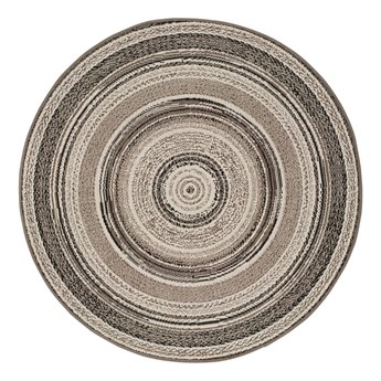 Szary dywan odpowiedni na zewnątrz Universal Verdi, ⌀ 120 cm