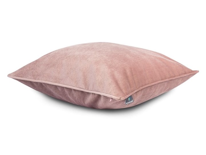Różowa poszewka na poduszkę WeLoveBeds Dusty, 50x50 cm 43x43 cm Poszewka dekoracyjna Kolor Różowy Kwadratowe Poliester Kategoria Poduszki i poszewki dekoracyjne