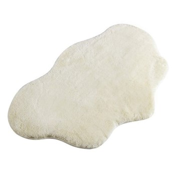 Jasnobeżowy dywanik łazienkowy Confetti Bathmaths Cloud, 70x110 cm