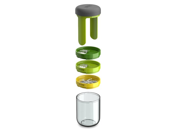 Spiralizer do warzyw Joseph Joseph Spiro Stal nierdzewna Tworzywo sztuczne Zestaw do przypraw Kategoria Przyprawniki