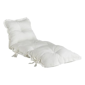 Biały wielofunkcyjny futon odpowiedni na zewnątrz Karup Design OUT™ Sit&Sleep White