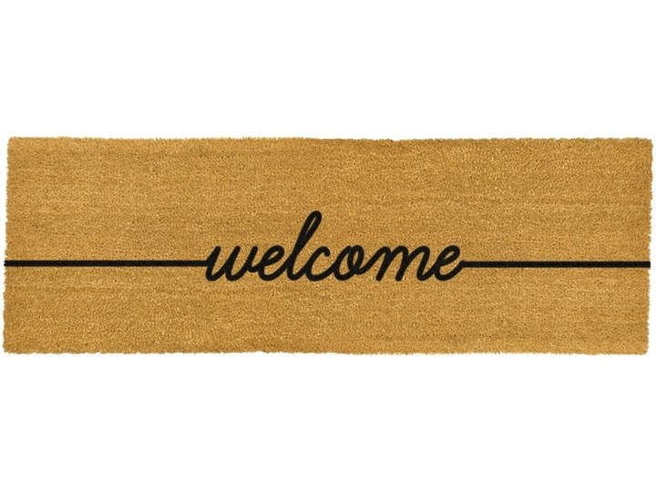 Podłużna wycieraczka Artsy Doormats Welcome, 120x40 cm