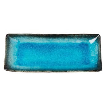 Niebieski półmisek ceramiczny MIJ Sky, 29x12 cm