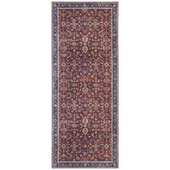 Bordowy chodnik Nouristan Vivana, 80x200 cm