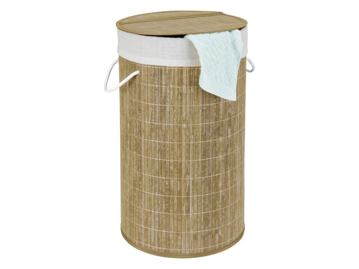Bambusowy kosz na pranie Wenko Biana, 55 l Drewno Kategoria Kolor Brązowy
