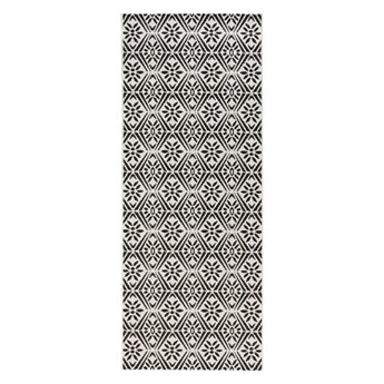 Czarno-biały chodnik Zala Living Soho, 80x200 cm