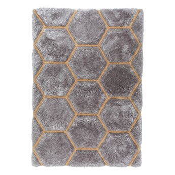 Szary dywan Flair Rugs Honeycomb, 120x170 cm