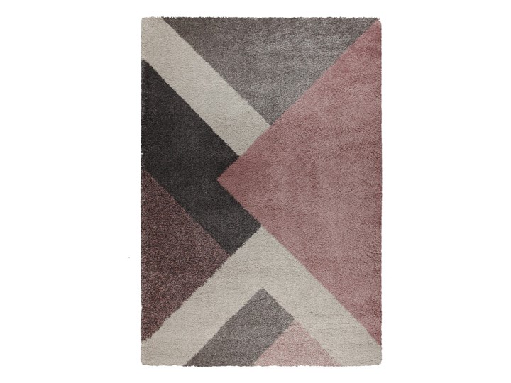 Różowo-szary dywan Flair Rugs Zula, 120x170 cm Chodniki Syntetyk Juta Prostokątny Dywany Pomieszczenie Salon