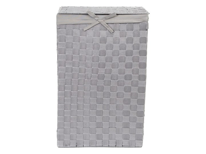 Szary kosz na pranie z pokrywką Compactor Laundry Basket Linen, wys. 60 cm Kategoria