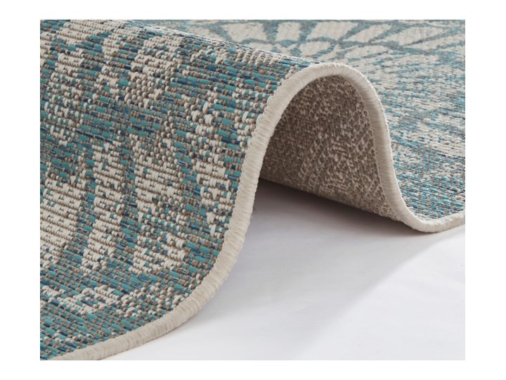 Szaroniebieski dywan odpowiedni na zewnątrz Bougari Amon, 160x230 cm Syntetyk Pomieszczenie Kuchnia Prostokątny Dywaniki Dywany Pomieszczenie Balkon i taras