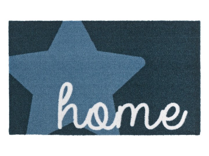 Niebieska wycieraczka Zala Living Design Star Home Blue, 50x70 cm Kolor Kategoria Wycieraczki