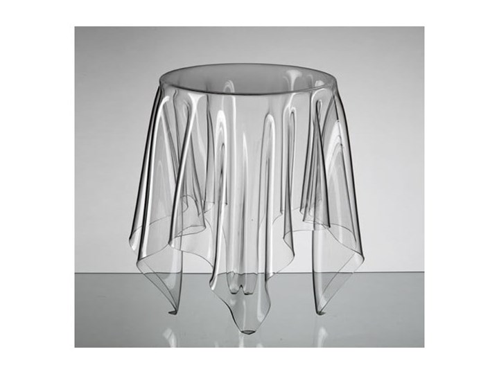 Stolik Essey Illusion Clear Tworzywo sztuczne Wysokość 44 cm Styl Minimalistyczny