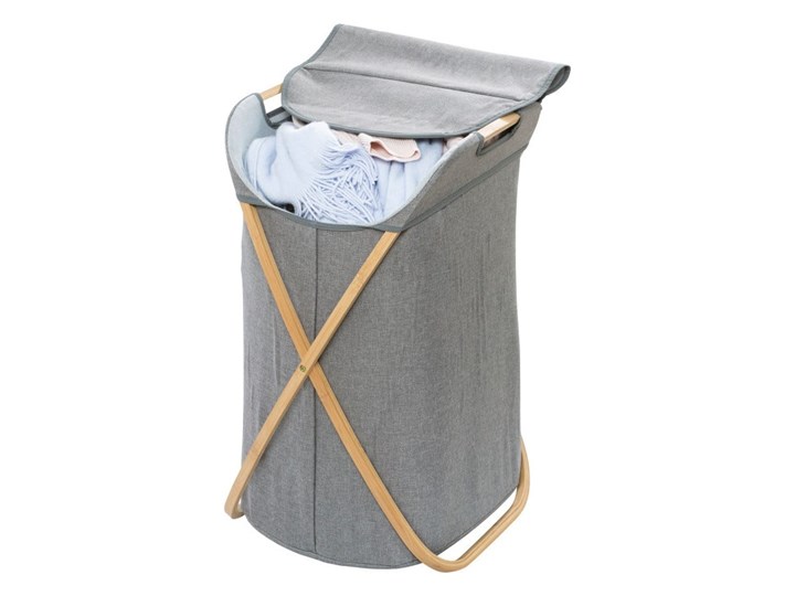Kosz na pranie Wenko Bahari Bamboo, 79 l Tkanina Kategoria