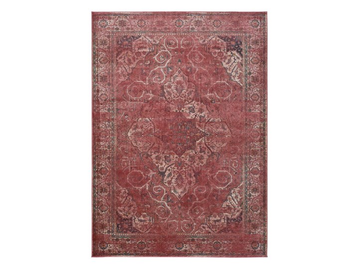 Czerwony dywan z wiskozy Universal Lara Rust, 120x170 cm Prostokątny Wiskoza Chodniki Pomieszczenie Sypialnia Wełna Dywany Bawełna Pomieszczenie Salon