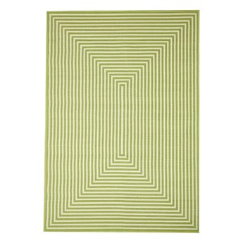 Zielony dywan odpowiedni na zewnątrz Floorita Braid, 133x190 cm