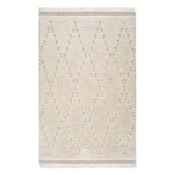 Biały dywan Universal Kai Geo, 155x235 cm