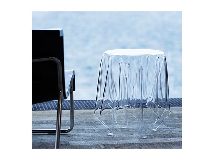 Stolik Essey Illusion Clear Wysokość 44 cm Kategoria Stoliki i ławy Tworzywo sztuczne Styl Minimalistyczny