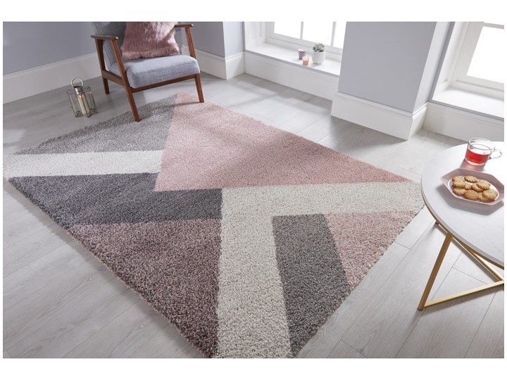 Różowo-szary dywan Flair Rugs Zula, 160x230 cm Dywany Chodniki Prostokątny Kategoria Dywany