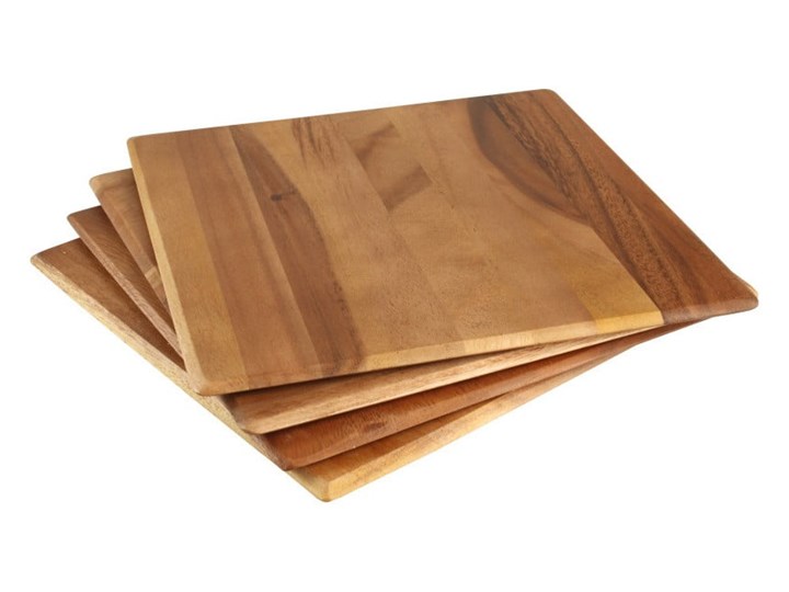 Zestaw 4 podkładek stołowych z drewna akacjowego T&G Woodware Tuscany Podkładka pod talerz Kategoria Podkładki kuchenne