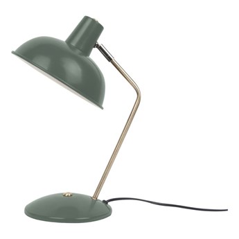 Ciemnozielona lampa stołowa Leitmotiv Hood