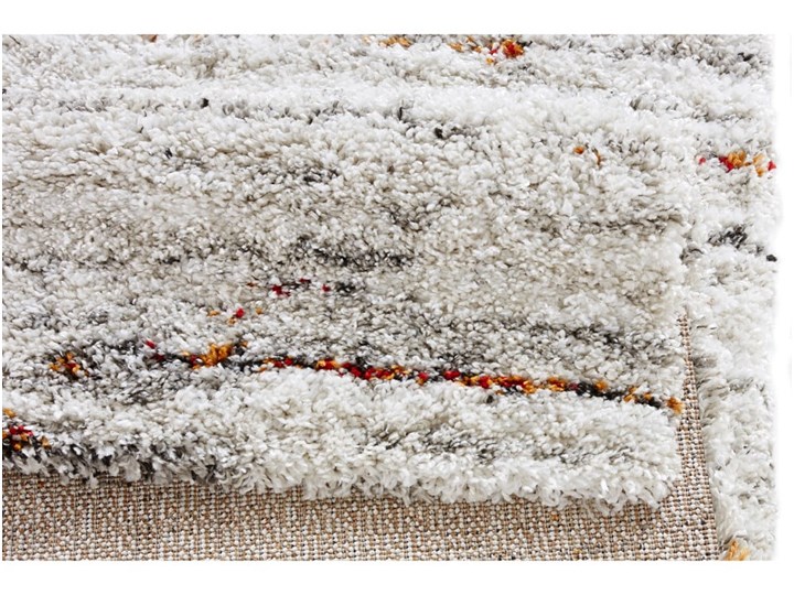 Szaro-kremowy dywan Mint Rugs Delight, 80x150 cm Kolor Beżowy Prostokątny Dywany Syntetyk Kolor Szary