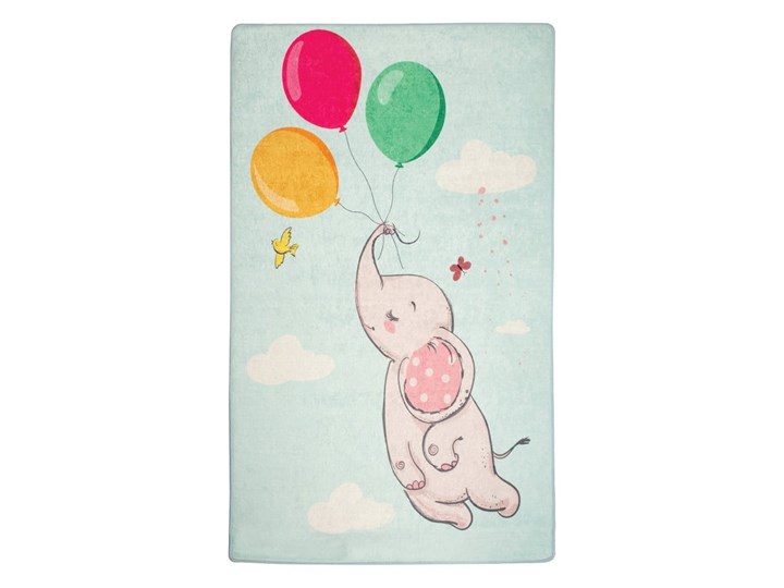Dywan dla dzieci Balloons, 140x190 cm Dywany Bawełna Pomieszczenie Pokój przedszkolaka Prostokątny Kolor Wielokolorowy