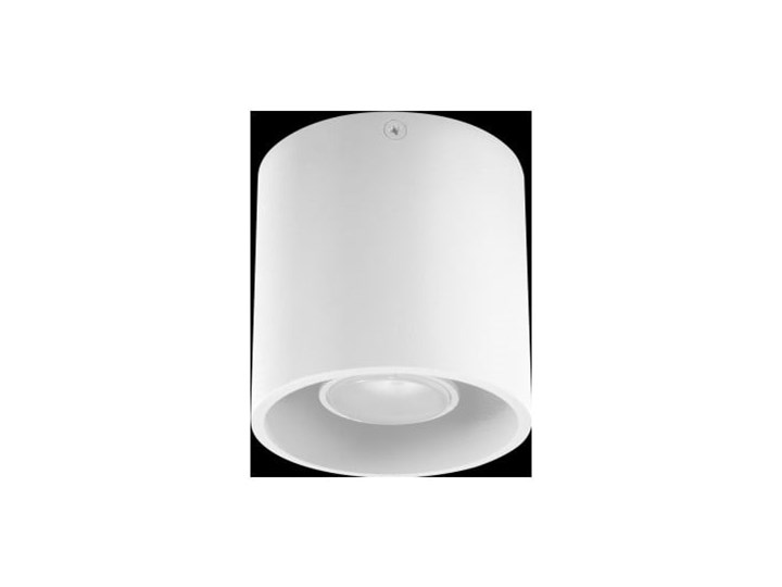 Biała lampa sufitowa Nice Lamps Roda Oprawa halogenowa Oprawa stropowa Okrągłe Kolor Biały