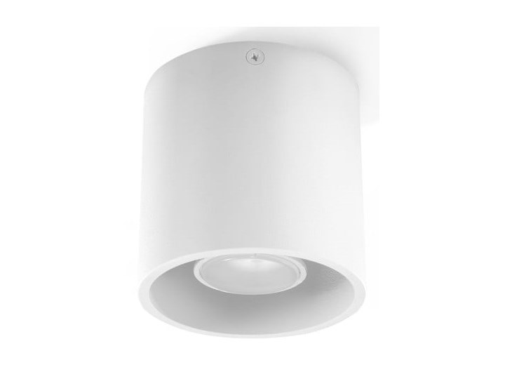 Biała lampa sufitowa Nice Lamps Roda Kolor Biały Okrągłe Oprawa halogenowa Oprawa stropowa Kategoria Oprawy oświetleniowe