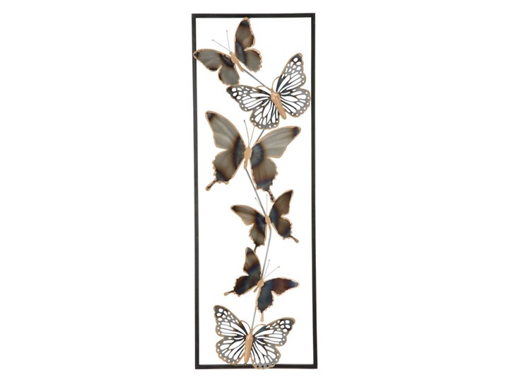 Metalowa dekoracja ścienna Mauro Ferretti Butterflies