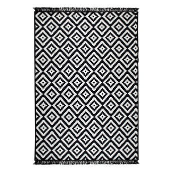 Czarno-biały dywan dwustronny Helen, 80x150 cm