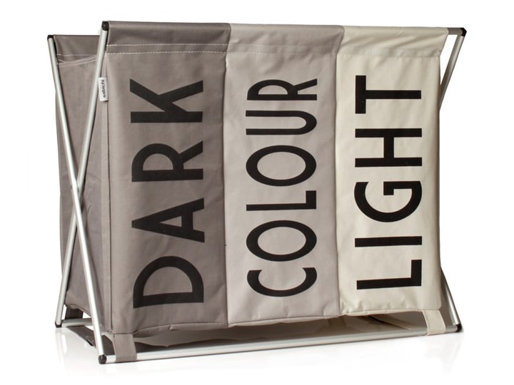 Beżowy kosz na pranie Sabichi Light, Dark & Coloured Kategoria Kolor Czarny