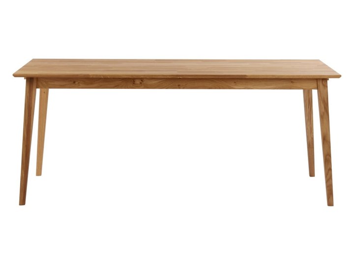 Naturalny stół z drewna dębowego Rowico Mimi, 180 x 90 cm Kolor Brązowy Drewno Długość 180 cm Pomieszczenie Stoły do jadalni