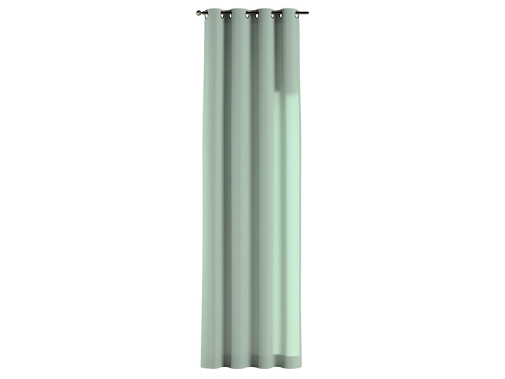 Zasłona na kółkach 1 szt., zieleń eukaliptusa, 1szt 130 × 260 cm, Loneta