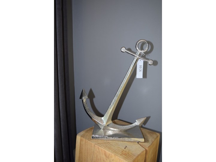 Dekoracja Figurka Kotwica Kategoria Figury i rzeźby Metal Kolor Srebrny