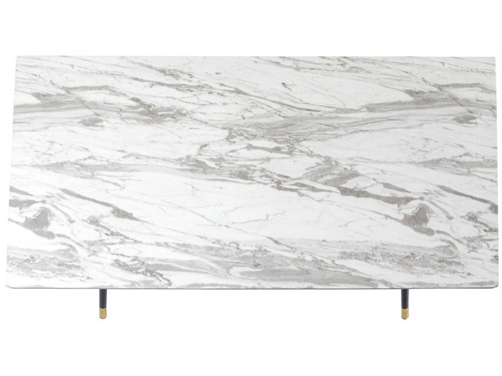Stół South Beach 160x90 cm blat szklany Długość(n) 160 cm Płyta MDF Szkło Stal Kategoria Stoły kuchenne