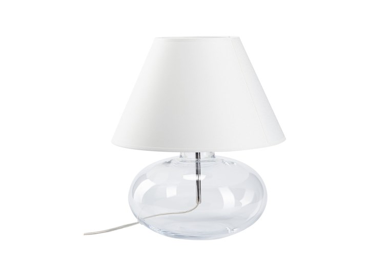 Lampa komodowa Bergen Lampa z abażurem Lampa LED Kolor Biały