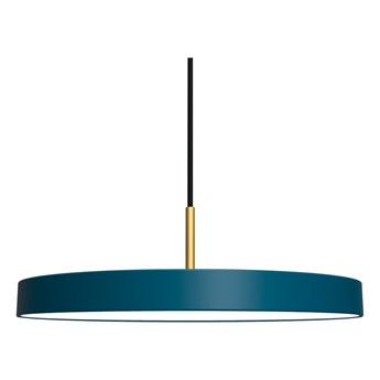Ciemnoniebieska lampa wisząca UMAGE Asteria, Ø 43 cm