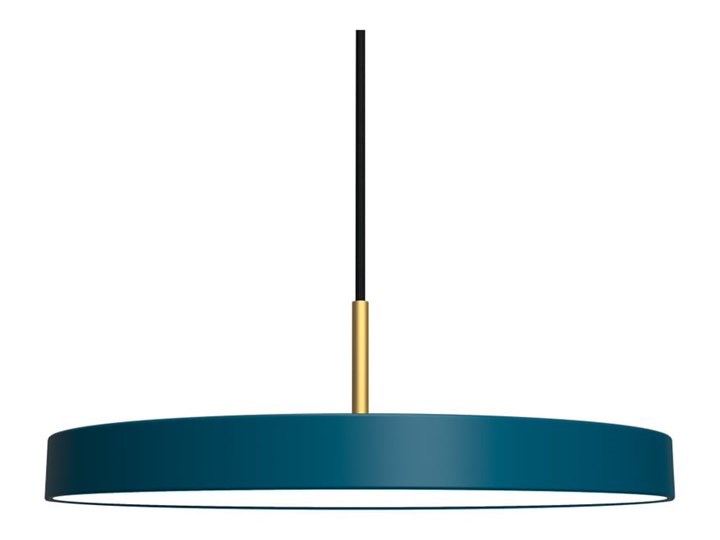Ciemnoniebieska lampa wisząca UMAGE Asteria, Ø 43 cm Metal Stal Lampa LED Kolor