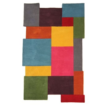 Kolorowy wełniany dywan Flair Rugs Collage, 120x180 cm