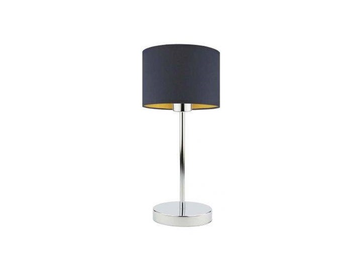 Lampka nocna NICEA GOLD Kolor Granatowy Wysokość 40 cm Lampa LED Wysokość 12 cm Lampa z abażurem Lampa nocna Kategoria Lampy stołowe