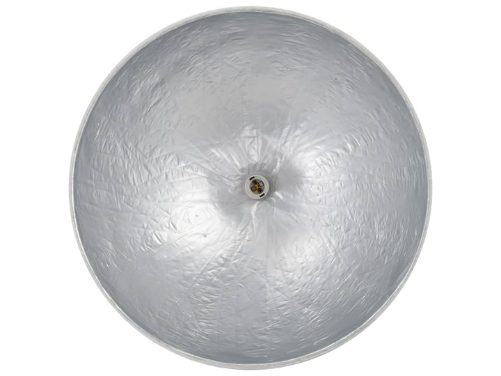 Biało-srebrna lampa wisząca w stylu skandynawskim - EX110-Melita Kategoria Lampy wiszące Lampa z kloszem Tkanina Kolor Biały