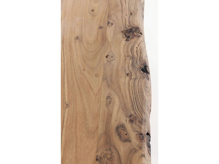 Stół Harmony 160x80 cm akacja nogi chromowe matowe Drewno Stal Długość(n) 160 cm