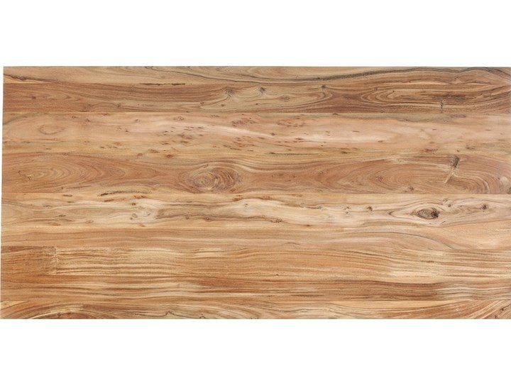 Stół Symphony 180x90 cm akacja nogi stalowe Drewno Kolor Biały