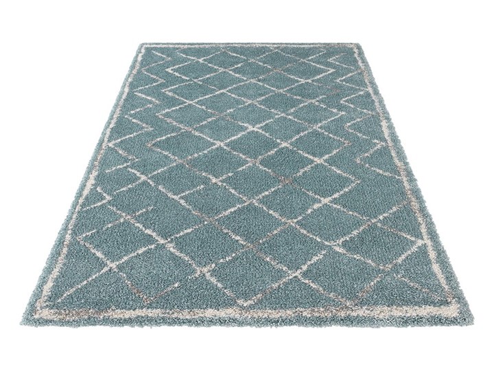 Niebieski dywan Mint Rugs Loft, 80x150 cm Syntetyk Juta Prostokątny Dywany Kategoria Dywany Pomieszczenie Salon
