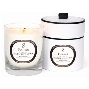 Świeczka o zapachu pomarańczy, bazylii i cedru Parks Candles Spa, Reju, 45 h