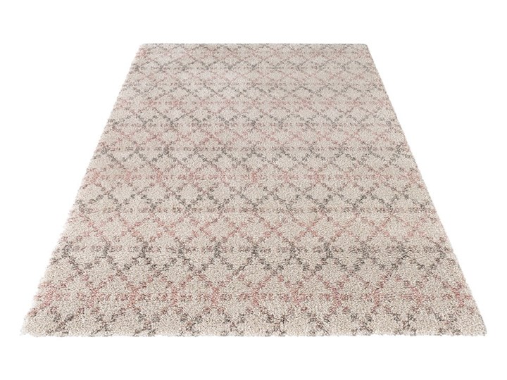 Różowy dywan Mint Rugs Cameo, 80x150 cm Kolor Beżowy Prostokątny Syntetyk Dywany Juta Pomieszczenie Salon