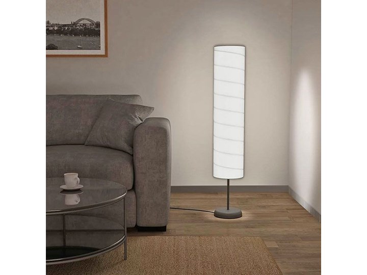 Lampa podłogowa w stylu japońskim - EX139-Meva Lampa z abażurem Styl Nowoczesny